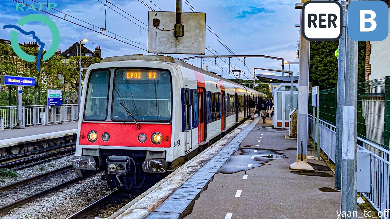 Les MI79,MI84 de la ligne B du RER.