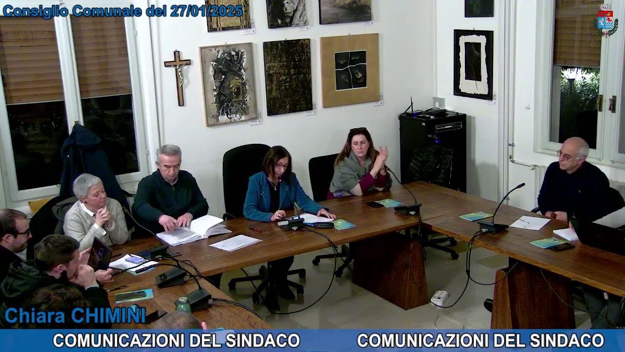 Consiglio Comunale del 27 Gennaio 2025