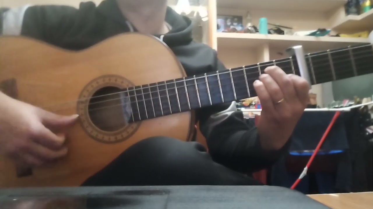 Aprende acompañar un poquito por alegrías compás sencillo básico, acordes básicos 