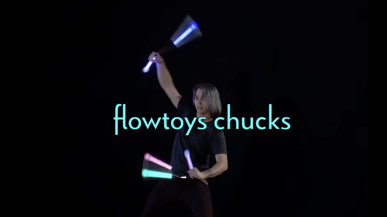 flowtoys LED chucks :: flowlights, capsules and vision