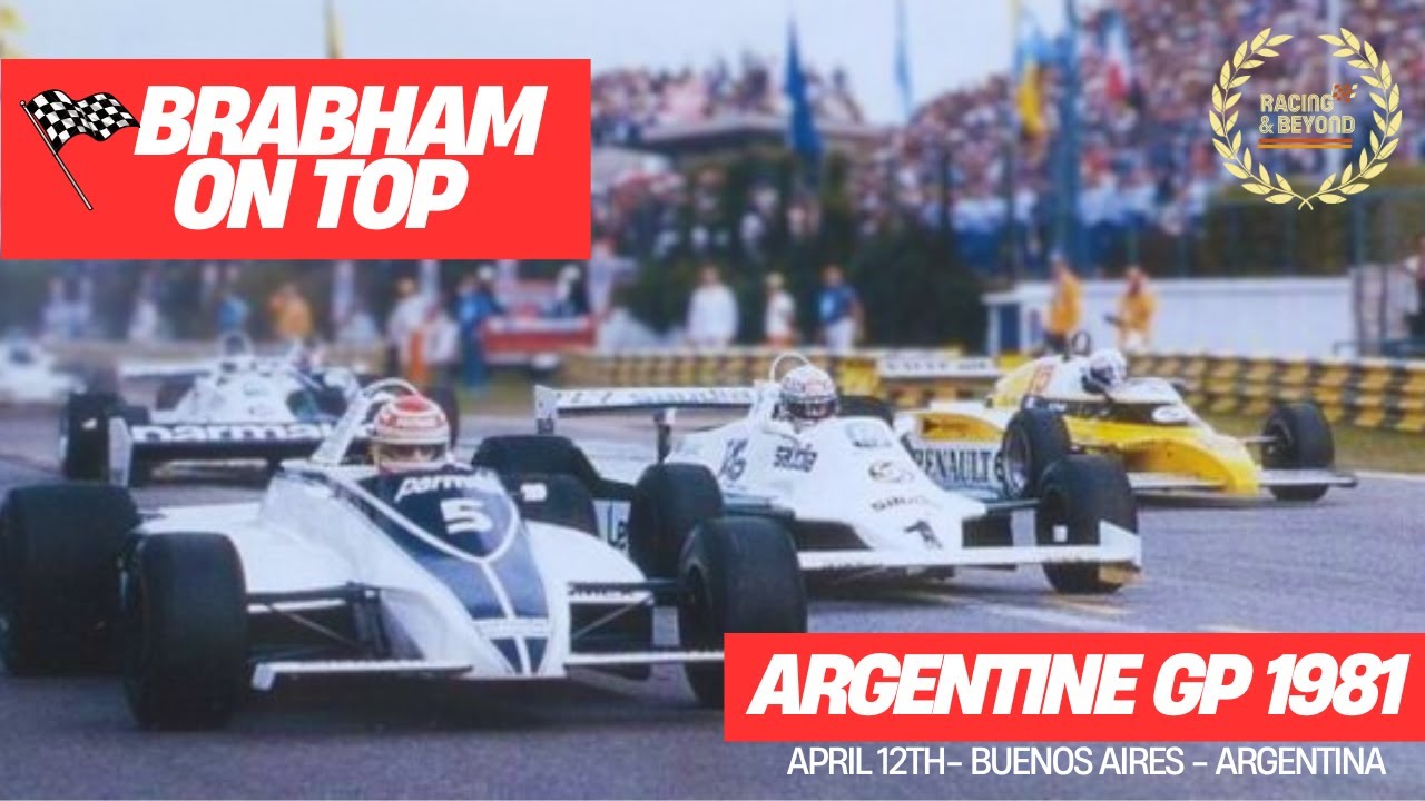 Formula 1 1981 Argentine GP - Piquet’s Statement Win and Prost’s First Podium - F1 Highlights
