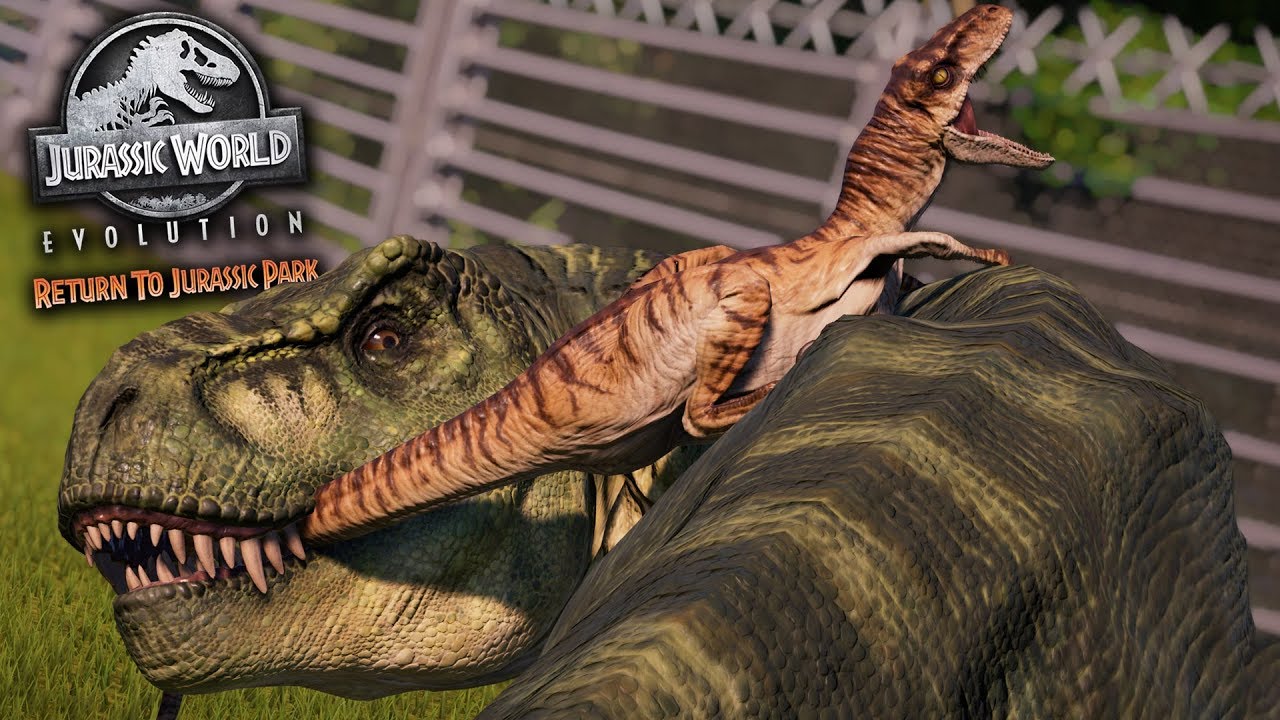 They Attack Each Other Now!?!  - Return to Jurassic Park Showcase DLC