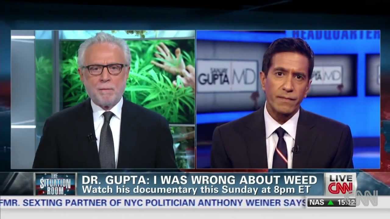 Dr. Sanjay Gupta - Marijuana can be safer than narcotics (weed marijuana video)