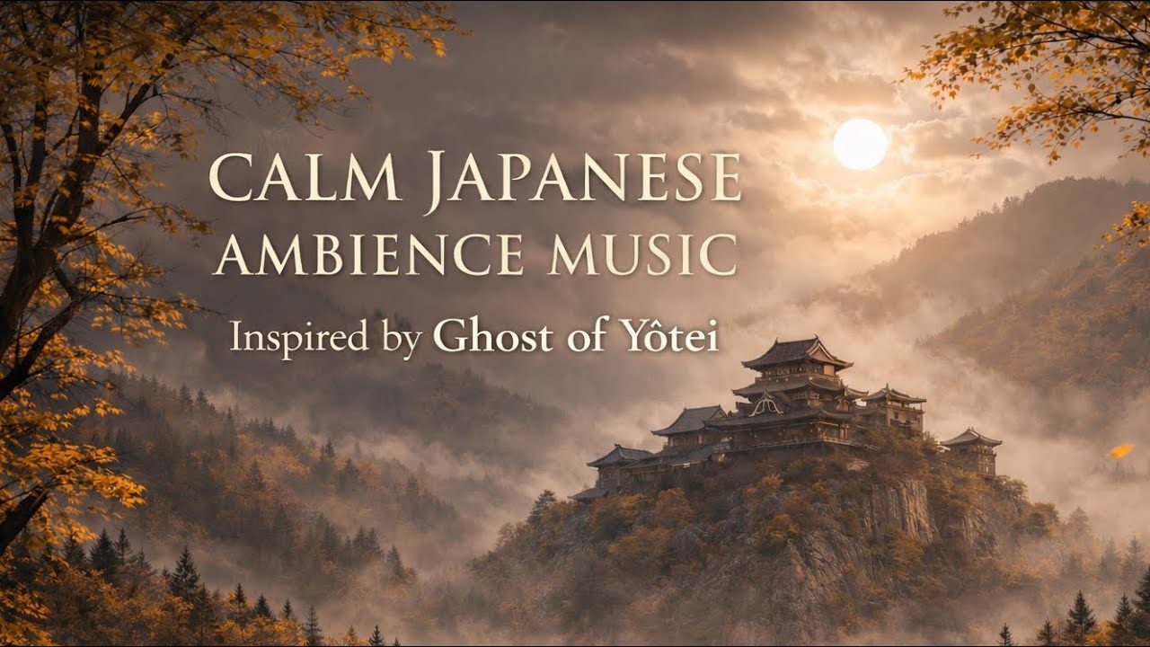 Calm Japanese Ambience Music | Inspired by Ghost of Yōtei | 1 Hour