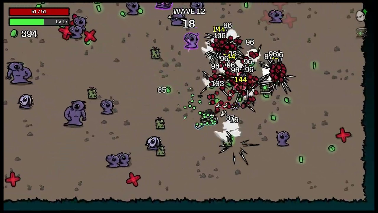 Ogre: Power Fist + 5 Fist | Brotato: Crash Zone