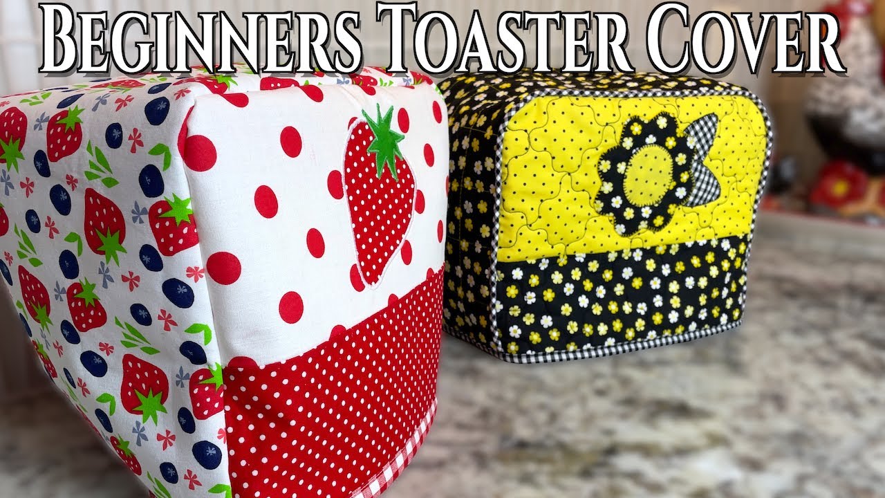 Beginners Toaster Cover | The Sewing Room Channel