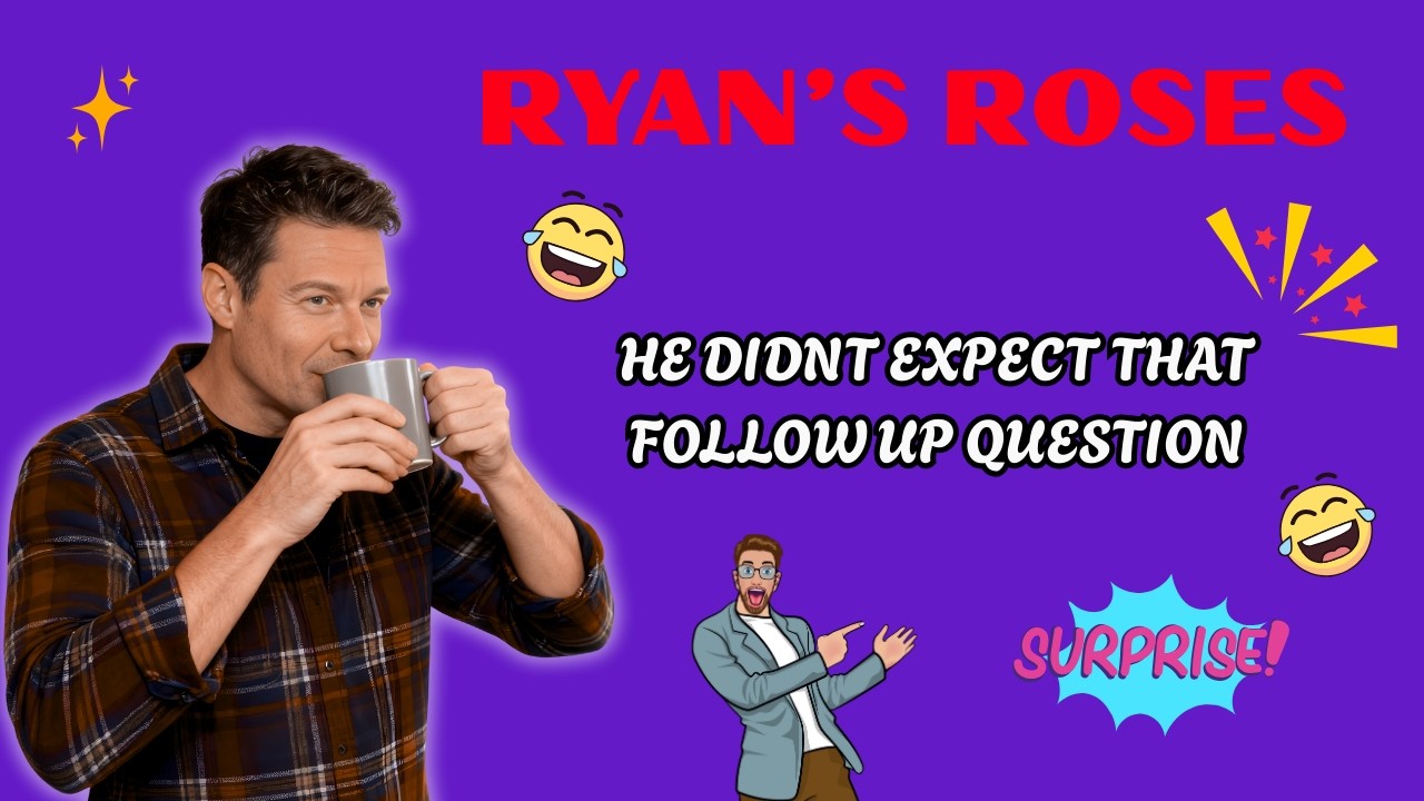 He Didnt Expect That Follow Up Question | Ryan Seacrest