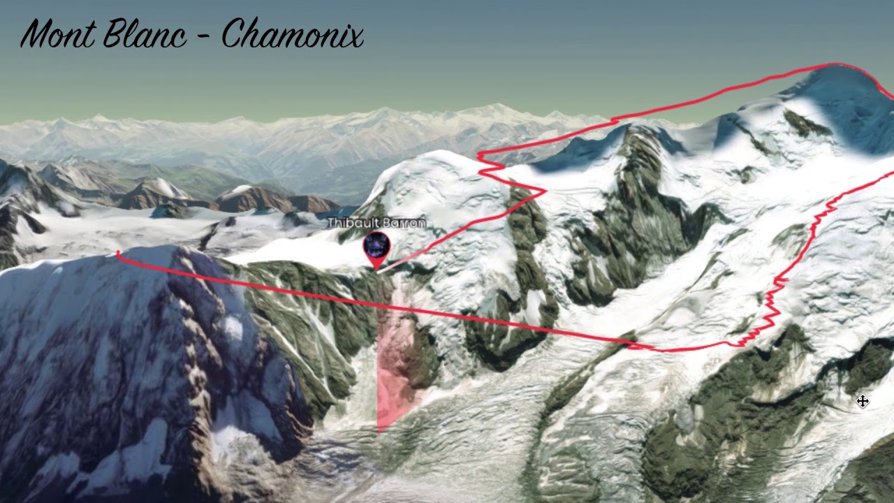 Mont Blanc -  la voie du feignant (combo parapente)
