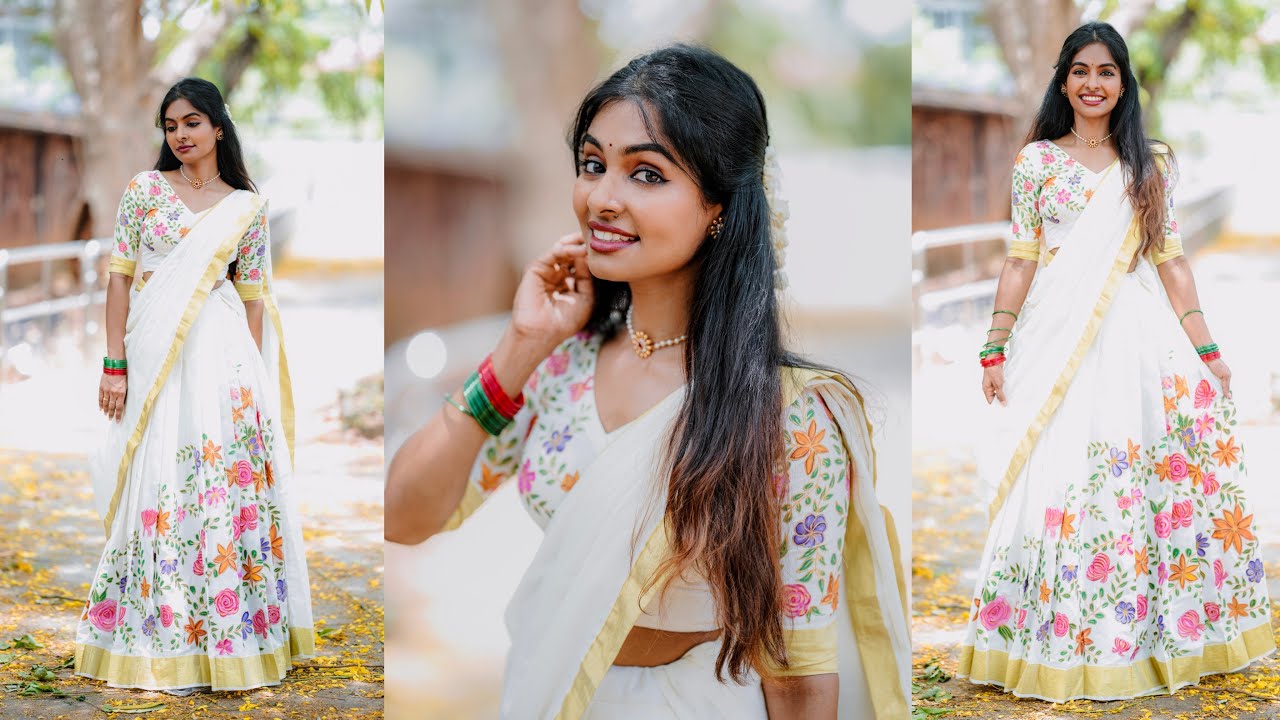 10 Min Vishu Make up look 2024 || Asvi Malayalam