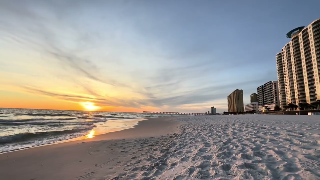 A muy tranquilo evening Panama City beach February 24, 2026