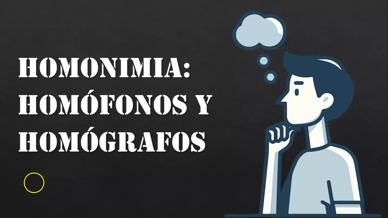 HOMONIMIA Y ESCRITURA NUMERICA
