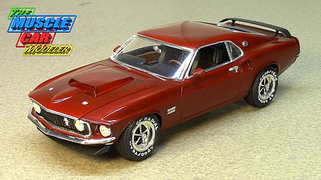 Revell 1969 Boss 429 Ford Mustang Fastback Build