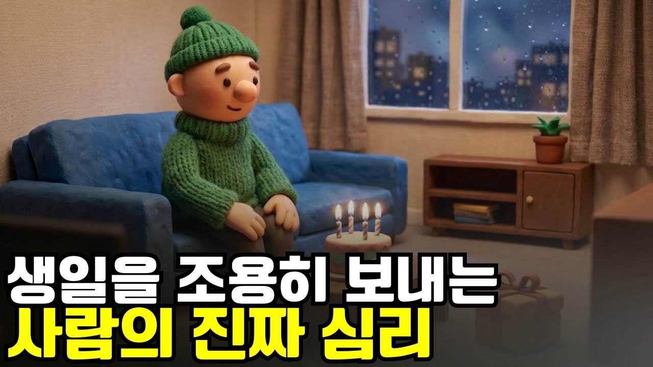 생일을 조용히 보내는 사람의 진짜 심리