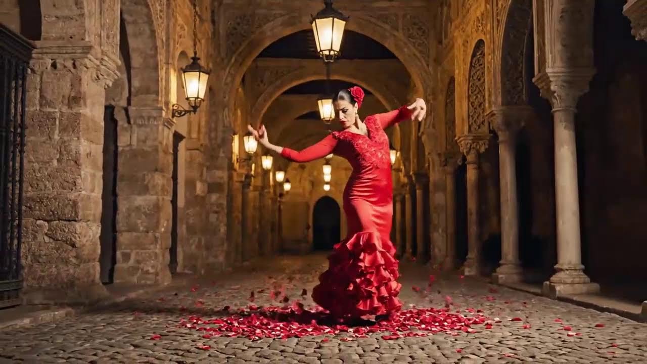A BEAUTIFUL FLAMENCO GUITAR! Guitar & Oud Fusion That Warms the Heart | Flamenco Music Dance 🌙