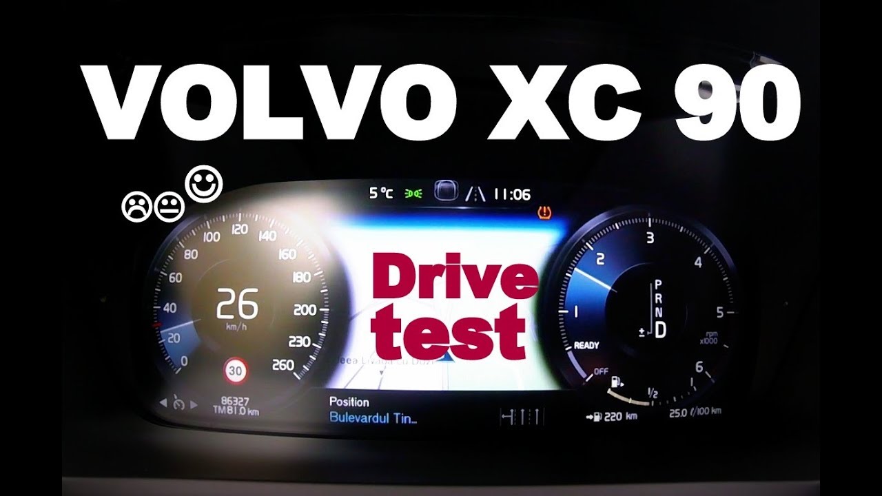 DRIVE TEST cu Volvo XC 90 de la TST Rulate. Partea 2
