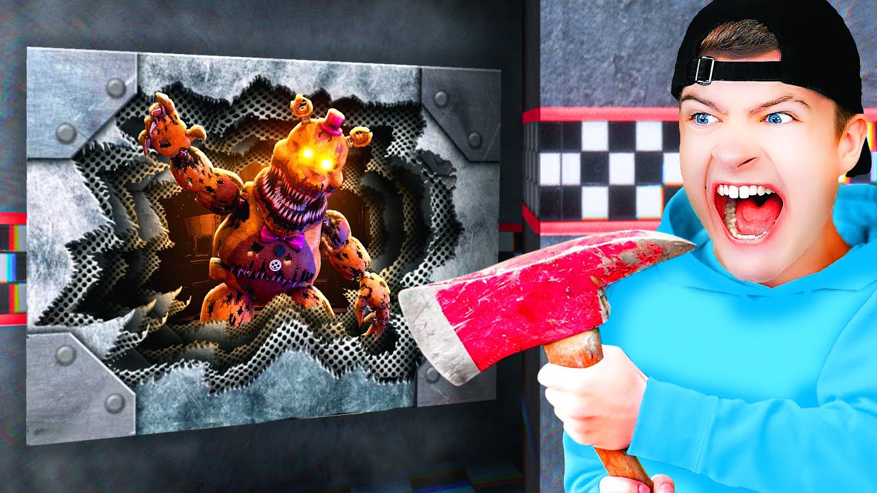 *HILFE* KILLER B&Auml;R will MICH FRESSEN! (FNAF) in Roblox