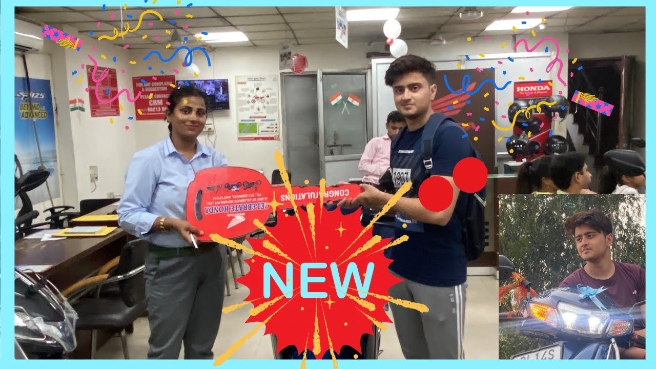 🥰Finally Taking delivery 🥳of my New Scooty Activa 6g || Dhanteras par Scooty Ki Delivery  Ho Gyi|