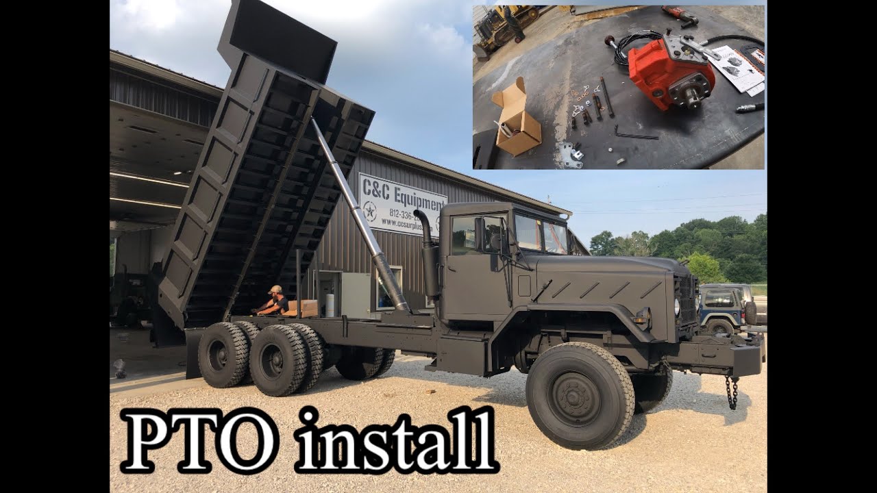 M939 series 5 ton PTO install how to 
