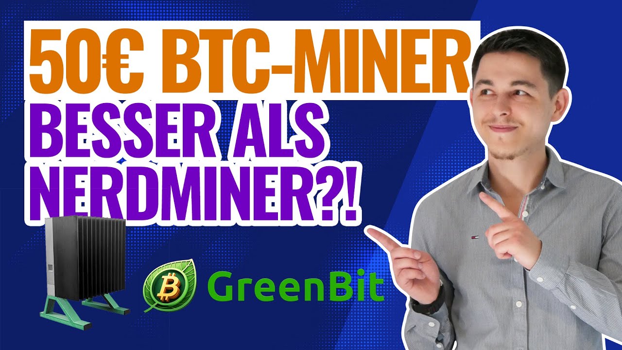 G&uuml;nstiges Bitcoin Mining: Besser als der Nerdminer? Der 50&euro; Greenbit Satboy Miner im Test!