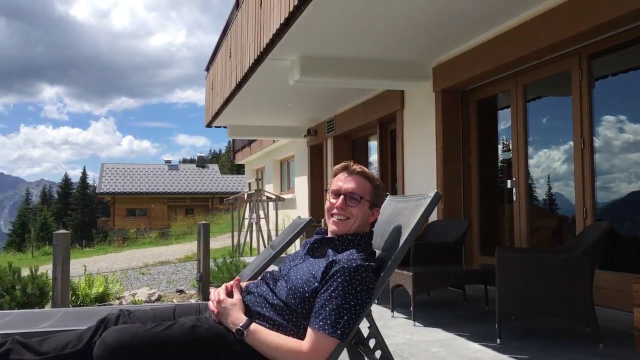 Christophe Pessey, gérant de l'Hôtel-restaurant Les Sapins à Manigod