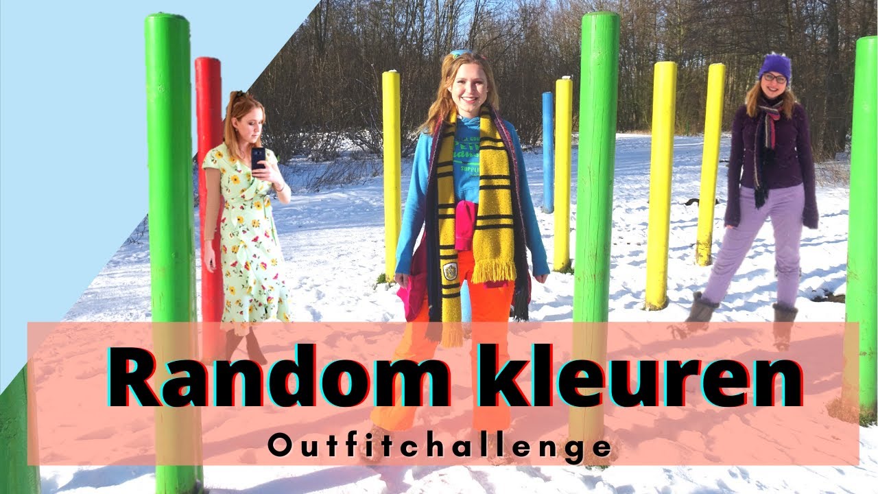 Ik liet MIJN OUTFIT bepalen door een RANDOM KLEURENGENERATOR I 