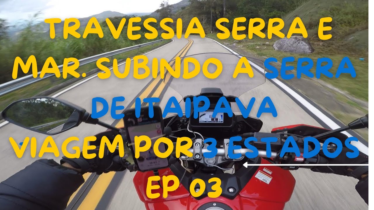 Viagem de Moto - Travessia Itaipava - Teres&oacute;polis - RJ #viagemmoto #viagem #moto #viagemdesonho
