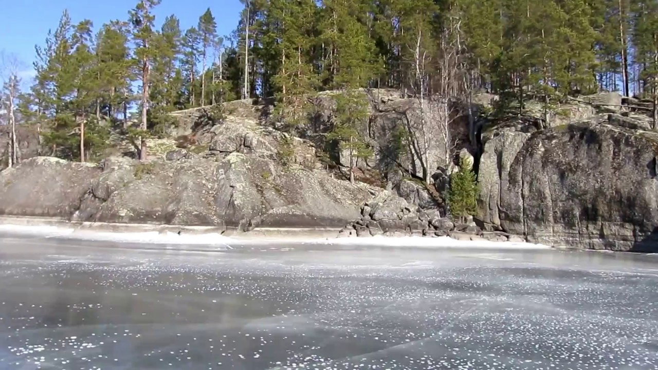 Päijänne poikittain