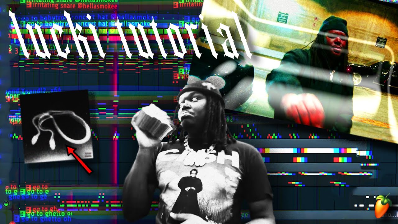 How To MAKE BEATS Like PAIDNFULL For LUCKI | Fl Studio Tutorial