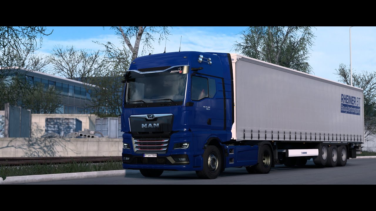 Euro Truck Simulator 2 - MAN TGX GX 18.640 Individual Lion S: Düsseldorf - Frankfurt
