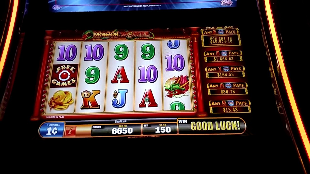 Power Strike Slot Machine w/Free Game Bonus @ Hollywood Casino