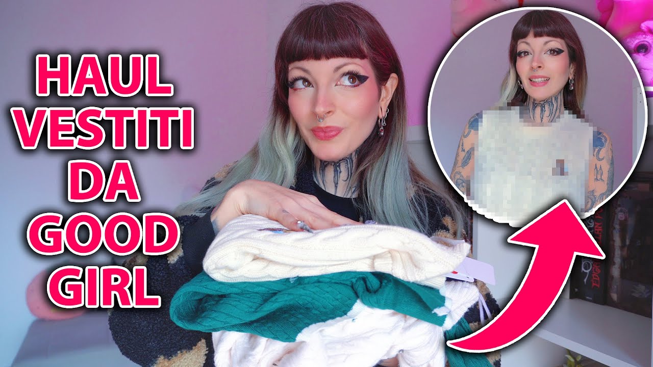 HAUL VESTITI FUORI DALLA MIA COMFORT ZONE | I'M A GOOD GIRL NOW