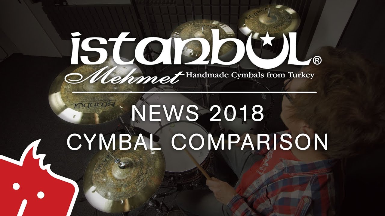 Istanbul Mehmet 2018 cymbal comparison & Dušan Černák