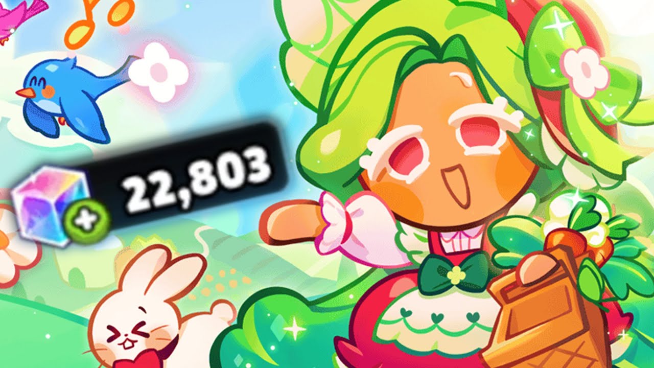 I spent 20,000 Rainbow Cubes on Spinach Cookie