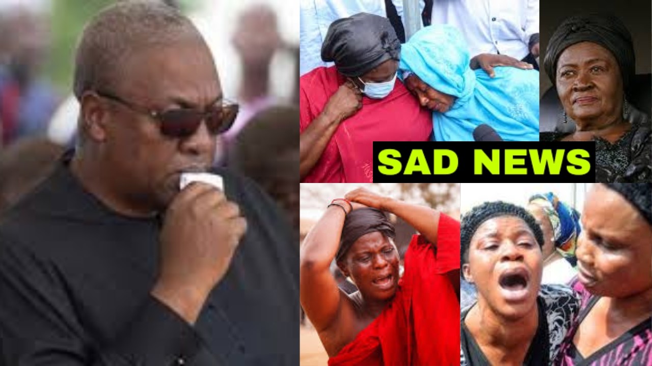 TOO BAD! SAD NEWS Hits Mahama In His OFFICE Over...