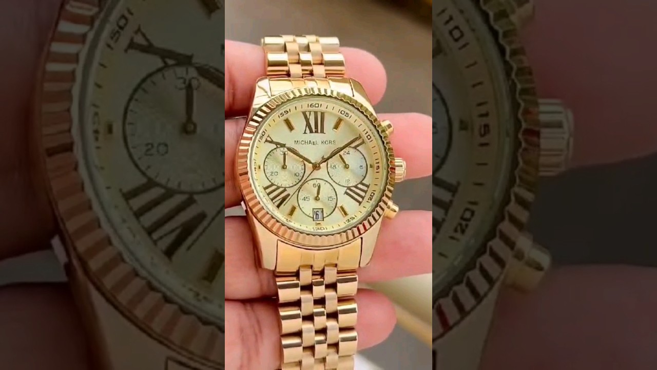 MICHALE KORS ORIGINAL WATCH ⌚️PRICE 350$ #watch #smartwatch #michalekors #shorts #watchfashion