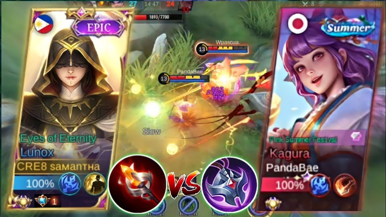 Trying Lunox To Counter Aggressive Kagura! | Lunox vs Kagura | Lunox Best Build 2023 | Mobile Legend