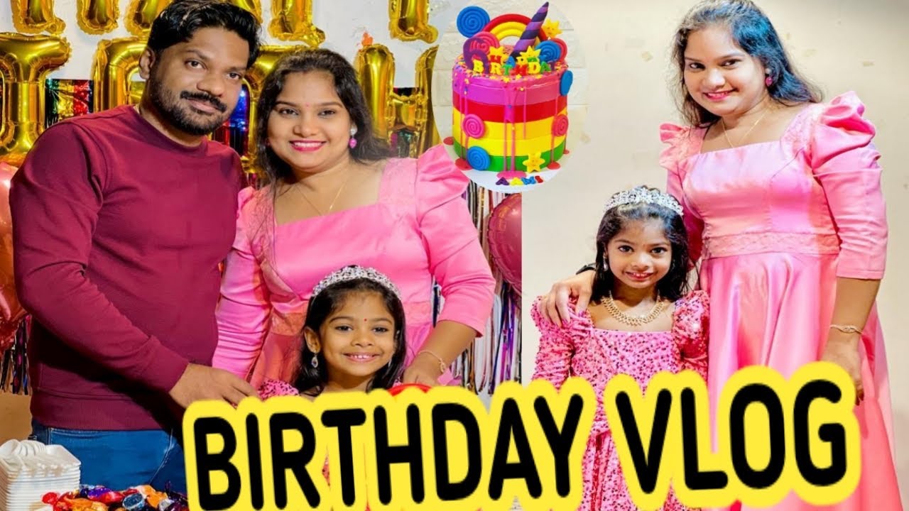 Birthday Vlog | Oru Al Mallu Family