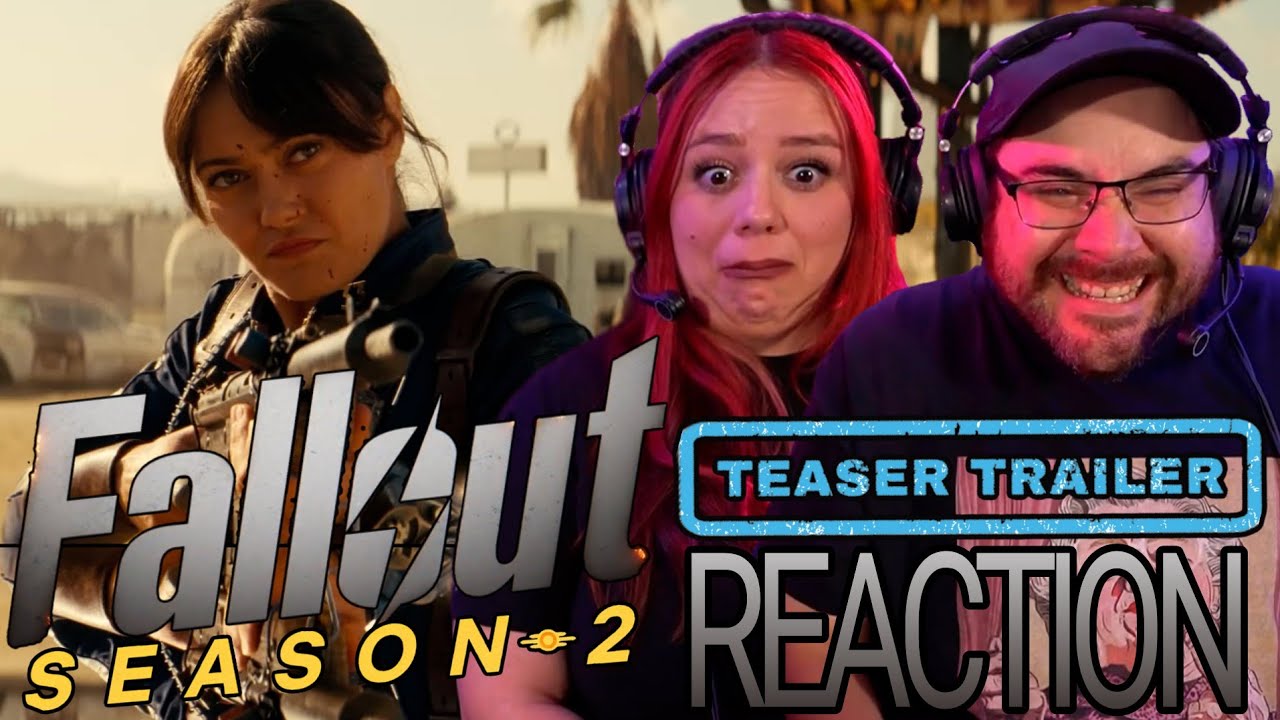 FALLOUT Season 2 REACTION | Teaser Trailer | Prime Video | We're going to NEW VEGAS baby!