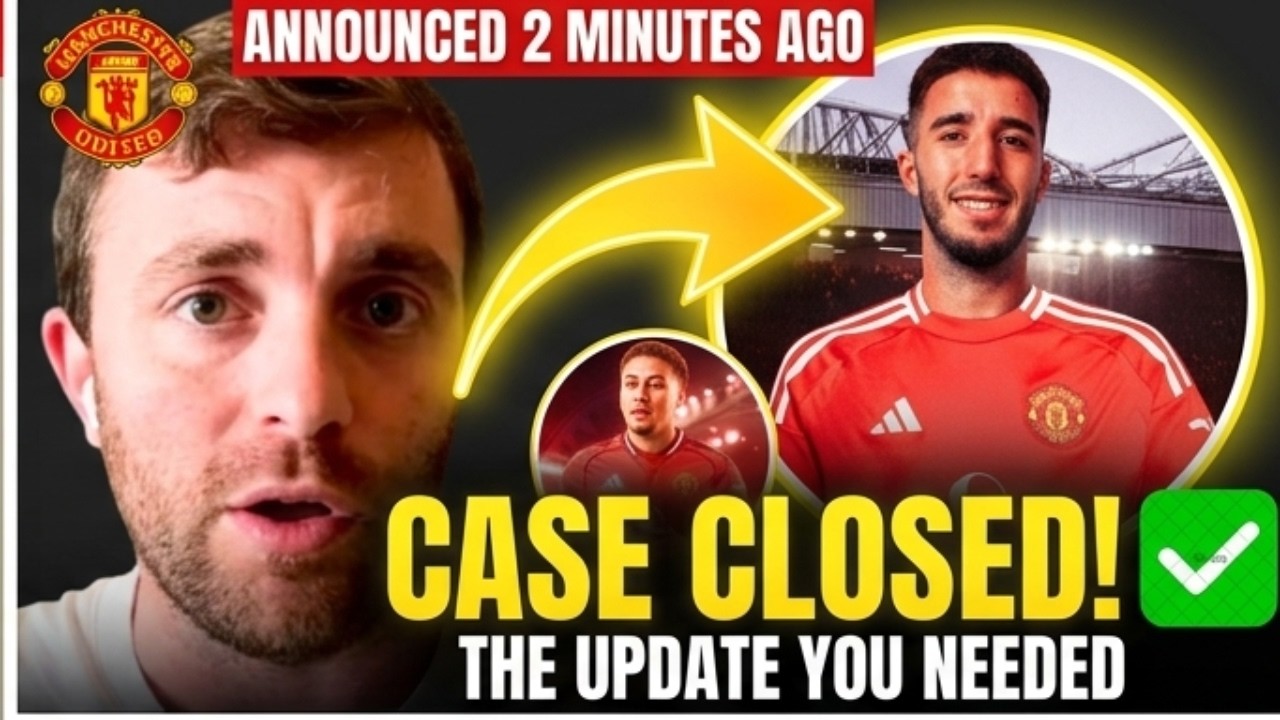 🚨ANNOUNCED 2 MINUTES AGO! CASE CLOSED AT MAN UNITED! FABRIZIO ROMANO CONFIRMS DEAL!😱