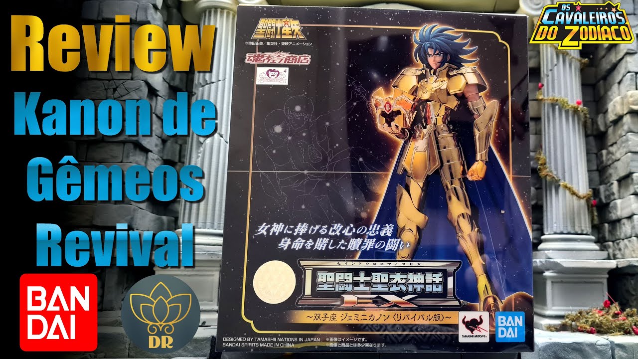 Cloth Myth Ex Kanon de Gêmeos Revival Bandai Review