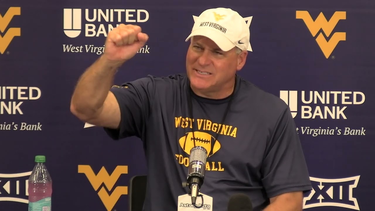 WVU Football Rich Rodriguez Press Conference 8/19/26