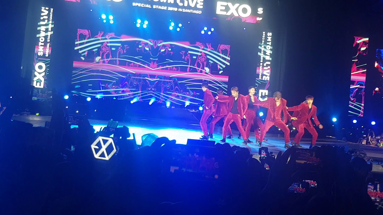 18012019 SMTOWN in Chile - EXO LOVE SHOT