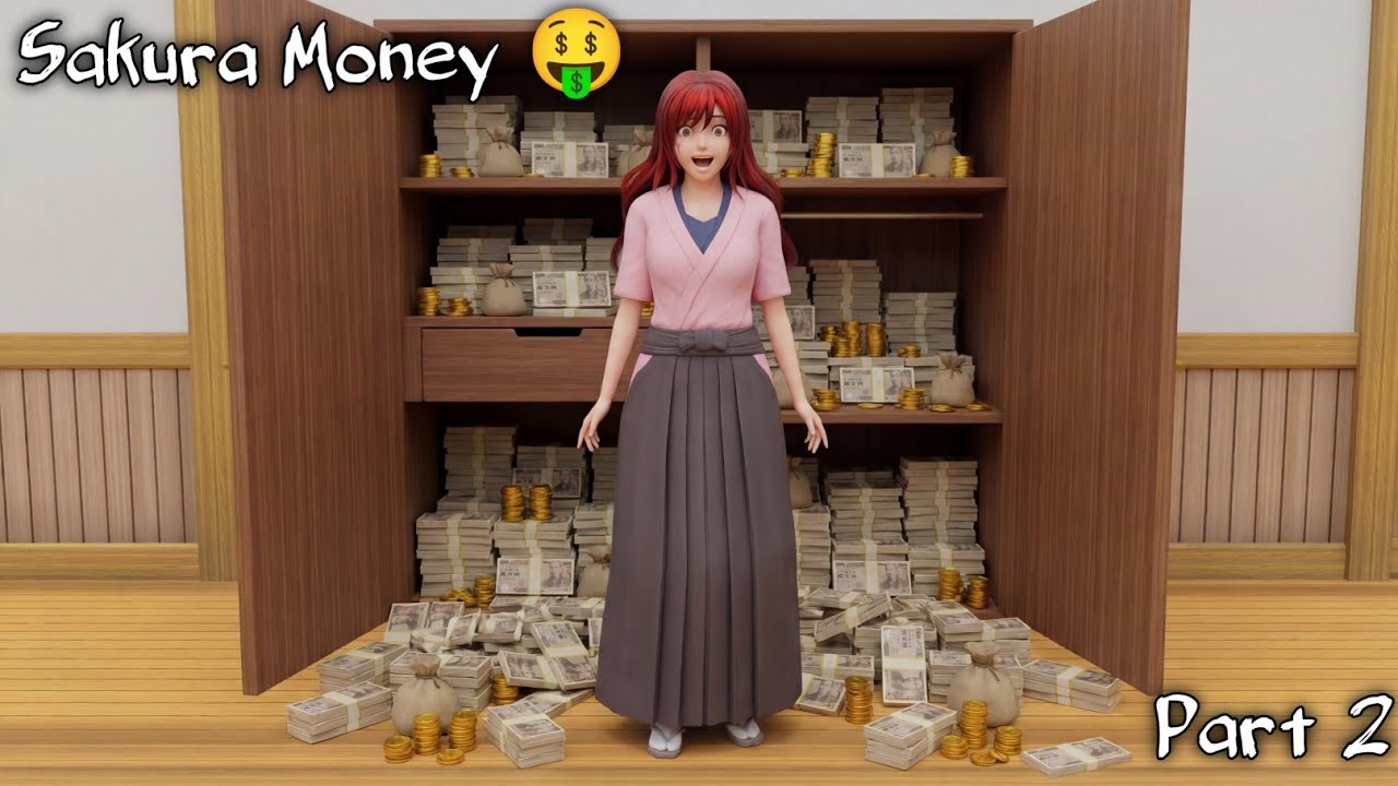 I Found Secret Hidden Money 🤑 | Sakura School Simulator