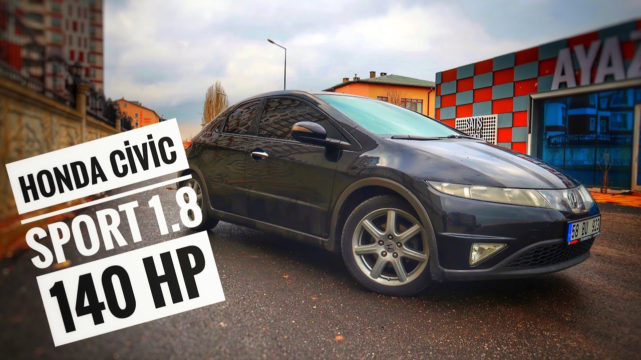 55 BİN TL YE MAKİNA 😂| Honda Civic HB Sport | CİVİC 1.8 140 HP | Otomobil Günlüklerim