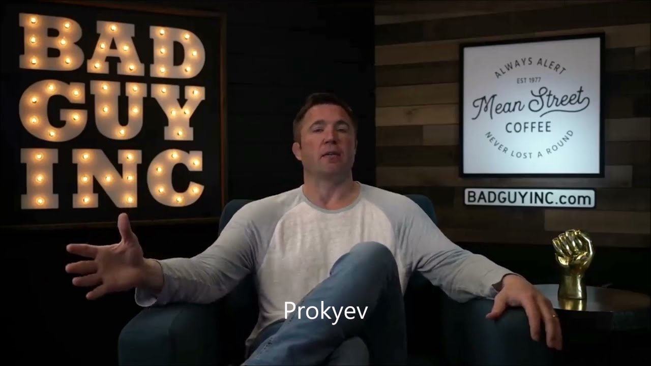Chael Sonnen trying to say Jiří Procházka