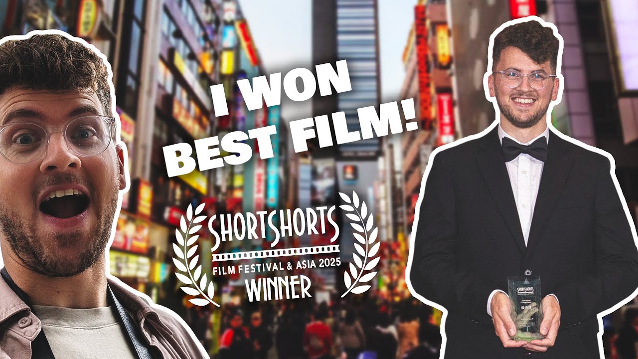 WINNING AN OSCAR-QUALIFYING FESTIVAL IN JAPAN! | Our Tokyo Film Festival Trip!