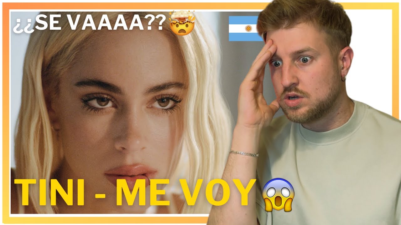 *Reacción* TINI - me voy (Visualizer)