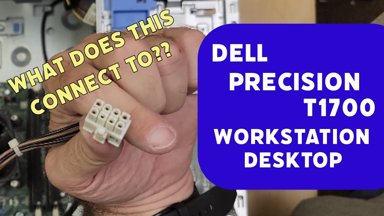 Dell Precision T 1700 Workstation - Strange Power Connector