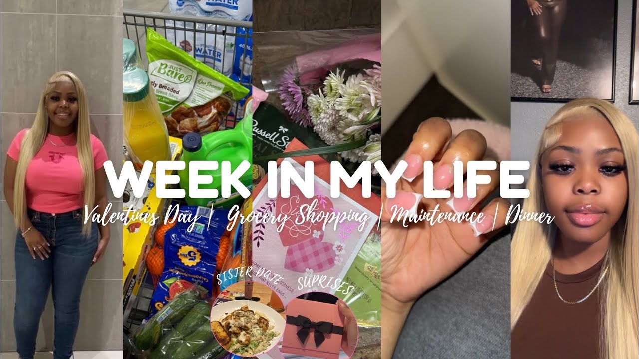 Weekly Vlog | Valentine’s Day, Surprises, Grocery Shopping, Maintenance + more!