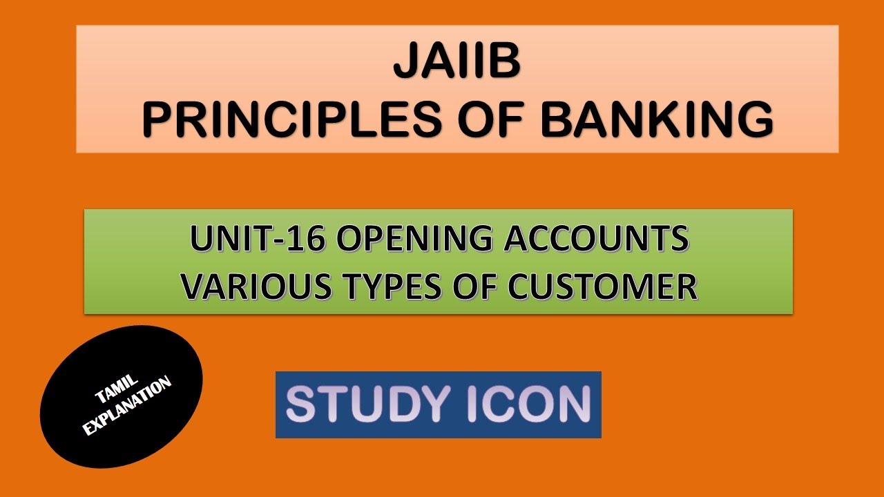 PPB UNIT 16 TAMIL,JAIIB TAMIL